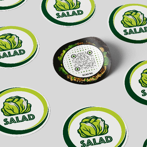 Get Fresh and Healthy with Salad Stickers Templates